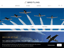 Tablet Screenshot of breitling-jet-team.com